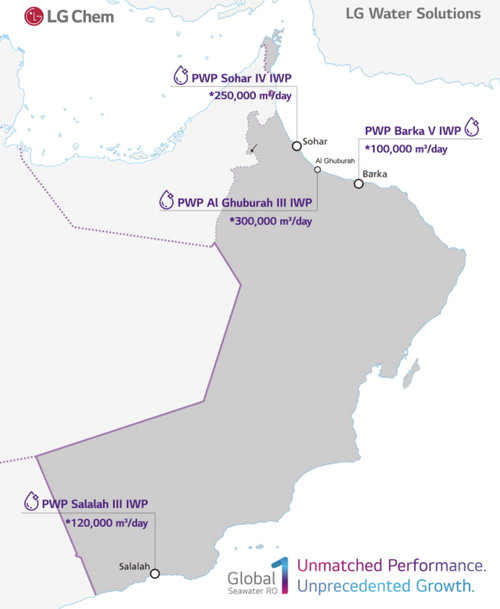 LG Water Solutions secures major role in Oman's desalination future with Ghubrah III Project